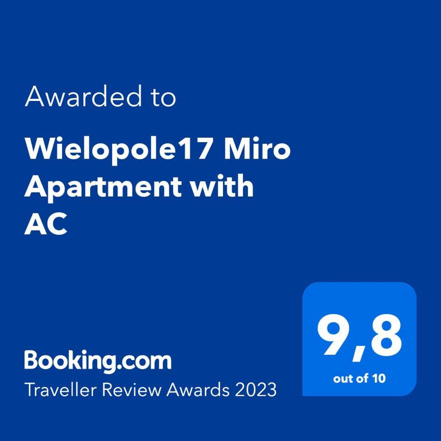 קרקוב Wielopole17 Miro Apartment With Ac מראה חיצוני תמונה